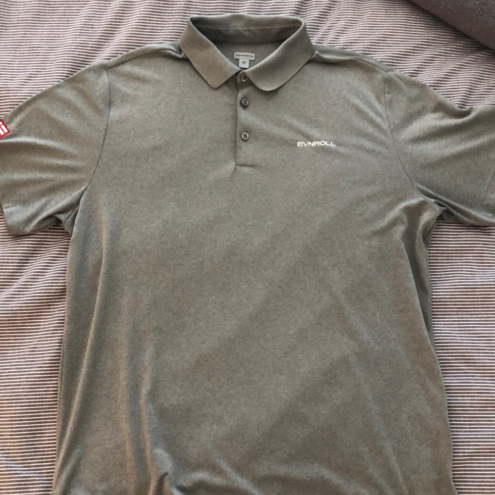 Ashworth Grey Golf Polo